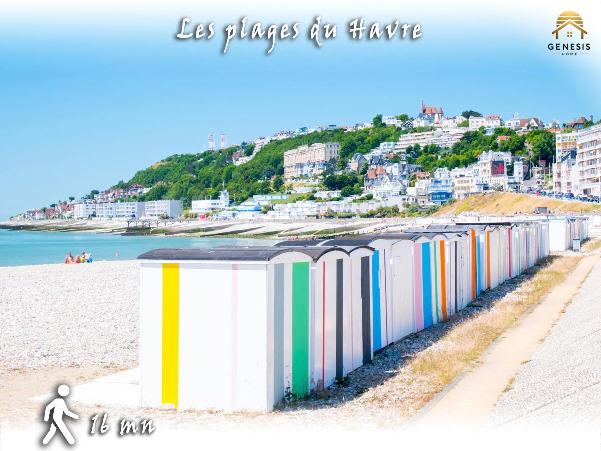 Cocon Perret Aux Plages Du Havre Le Havre Ngoại thất bức ảnh
